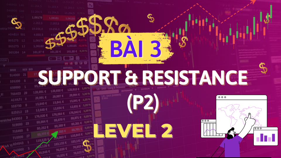 LEVEL 2- BÀI 3 (P2): Support & Resistance